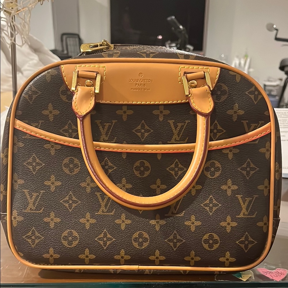 Louis Vuitton Mini Brown Tan Monogram Bag